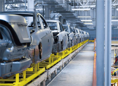 Automobile production uses air filters